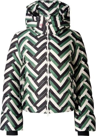 Perfect Moment Giacca Polar Flare con cappuccio - Verde