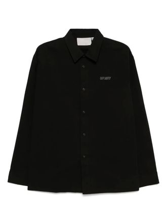 Off Duty Reid overhemd - Zwart