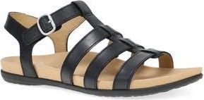 Dansko Janice Ankle Strap Sandal in Black Calf at Nordstrom Rack, Size 10.5-11Us / 41Eu