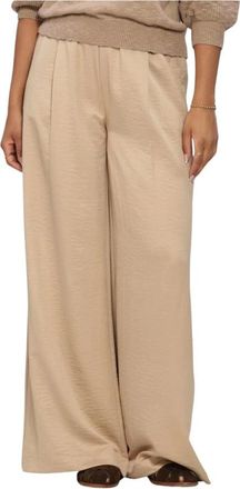 Ruby Tuesday Broeken, Dames, Beige, L, Dames Broeken Caulin