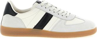 Tom Ford Terence Sneakers Bianco/Nero-Uomo