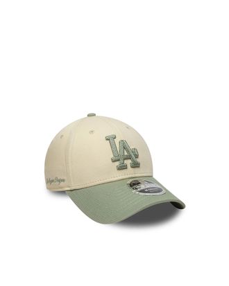 New Era Unisex Baseball Cap 9forty M-Crown La Dodgers Cream Cotton Hat
