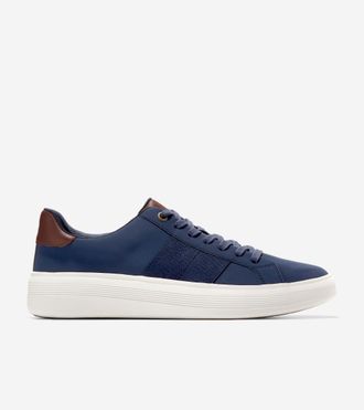 Cole Haan Mens Grand Crosscourt Premier Sneakers - Blue Size 10.5