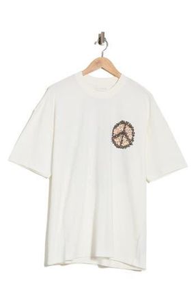 AllSaints Incessant Organic Cotton Graphic T-Shirt in Chalk White at Nordstrom Rack, Size Xx-Large