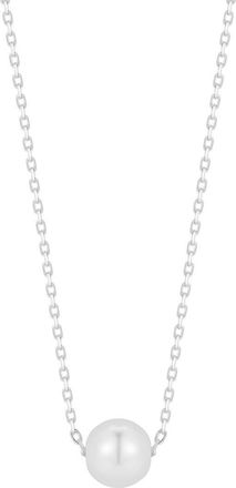 Glaze Jewelry Silver 7Mm Pearl Necklace