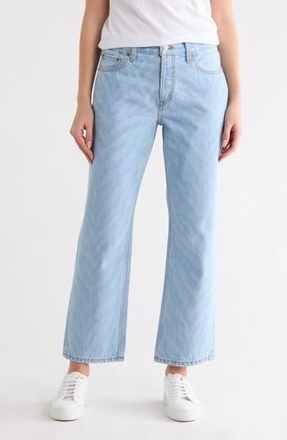 Re/Done Easy Straight Crop Jeans in Cebra at Nordstrom Rack, Size 29