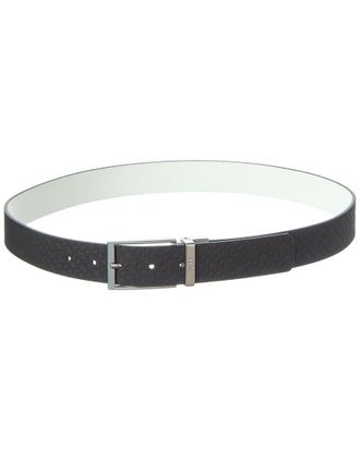 HUGO BOSS Tino Bmono Leather Belt