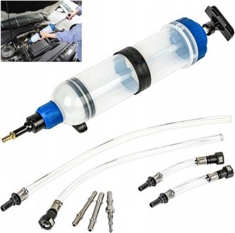 Trade Shop Trade Shop - Pompa Di Aspirazione Per Estrazione Olio Gasolio 1500 Ml Siringa Manuale 07289