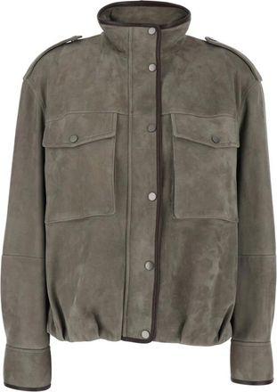 Brunello Cucinelli Mujer, Chaquetas, Verde, Talla: S