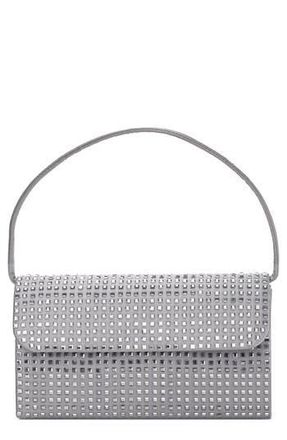 Lady Couture Shana Rhinestone Handbag in Pewter at Nordstrom Rack