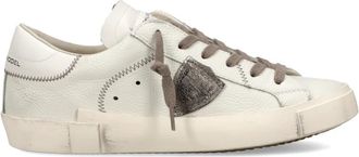 Philippe Model Prsx Tennis - Dames - Sneakers - Wit - 37 EU - Katoen - Schoenen