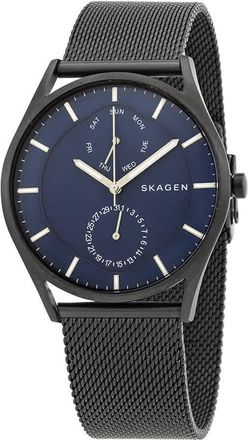 Skagen Holst Quartz Multifunction Blue Dial Mens Watch SKW6450