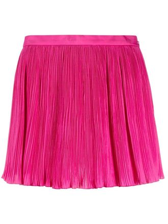 Red Valentino Geplooide shorts - Roze
