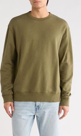 AG - Adriano Goldschmied Arc Crewneck Sweatshirt in Green Haven at Nordstrom Rack, Size Xx-Large