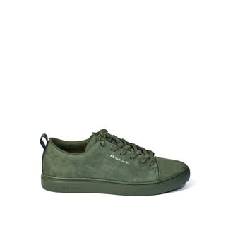 Paul Smith Laced Shoes, male, Green, Size: 12 US Lee Nubuk Sneakers