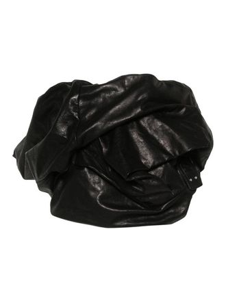 Rick Owens Draped Leather Bustier