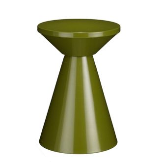 MiCa Decorations Mesa auxiliar jim verde h45xb30.5xl30.5cm
