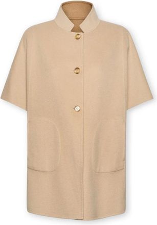 Elena Miro Mujer, Abrigos, Beige, Talla: 2XL