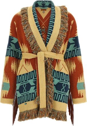 Alanui Multicolor Golden Dusk Cardigan