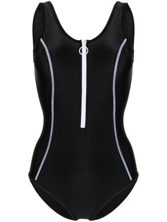 Duskii Costume intero Tamara con zip - Nero