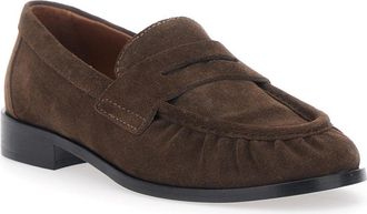 Strategia Womens Loafers Revue Brown Leather