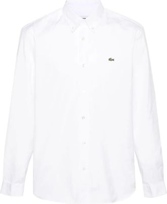 Lacoste Camicia In Cotone Regular Fit-Uomo