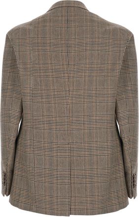 Tagliatore Mens Jacket New York Beige Tech Fabric Blazers