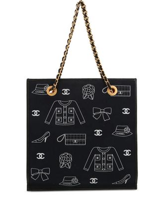 Chanel Borsa tote Icon 2003 - Nero