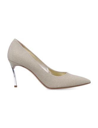 Casadei Beige Slip-On Pumps