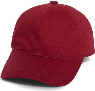 Nordstrom Brushed Cotton Baseball Cap in Terracotta at Nordstrom