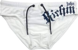 John Richmond Slip Costume - Heren - Strandmode - Wit - XS - Badmode