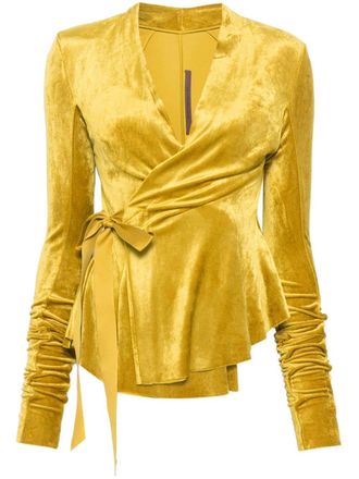 Rick Owens Hollywood jacket - Yellow