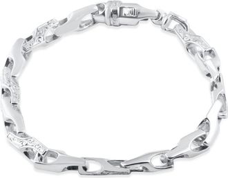 Pompeii3 Mens Designed 14k Gold (45gram) or Platinum (73gram) Link Bracelet 8.5