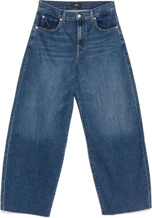 7 For All Mankind Jeans a gamba ampia - Blu
