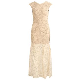 By Malene Birger Corinna Dress - female - By Malene Birger - Maxi Dresses - Beige - XS - Dresses