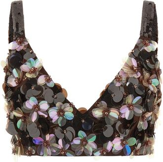 Parosh Brown Gym top