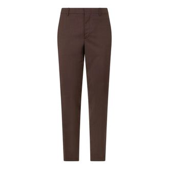 Moorer Suit Trousers, male, Brown, Size: M Romeo Elegant Slim Trousers