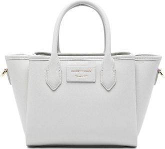 Emporio Armani Logo-patch Tote Bag - Dames - Handtassen - Grijs - ONE Size - Tassen