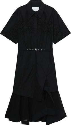 3.1 Phillip Lim Abito midi con cintura - Nero