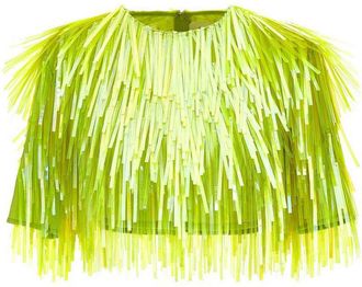 Sportmax Yellow Petalo top