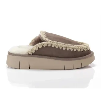 Mou Schoenen, Dames, Grijs, 40 EU, Wol, Eskimo Bounce Clog