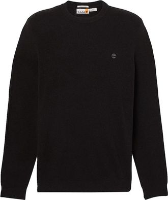 Timberland Zwarte Cohas Brook Herentrui - Heren - Ronde hals truien - Zwart - S - Wol - Truien & Vesten
