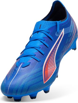 Puma Fussballschuh PUMA ULTRA 6 MATCH FG/AG, Damen, Gr. 46,5, weiss (ultra blau, puma wei&szlig;, glowing rot), Synthetik, Schuhe Fussballschuh, f&uuml;r Rasenpl&auml;tze