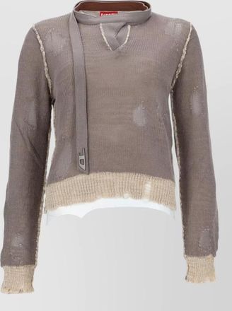 Diesel long sleeve top m dracarina design