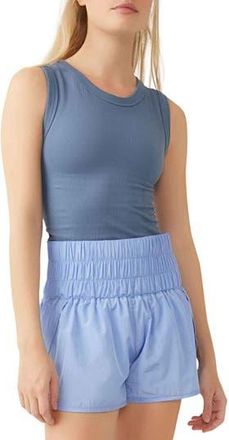 Free People FP Movement Free Throw Crop Muscle Tank Top in Vintage Indigo at Nordstrom Rack, Size X-Large