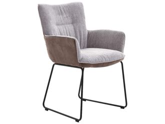 Schubiger M&ouml;bel Armlehnstuhl Pancho Kufengestell