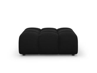 Cosmopolitan Design Puf de terciopelo negro