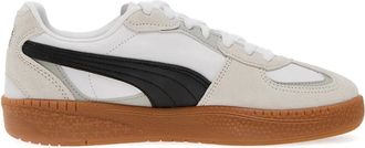 Puma Palermo Moda Wns lace-up sneakers - women - Calf Leather/Calf Suede/Fabric/Rubber - 6.5 - White