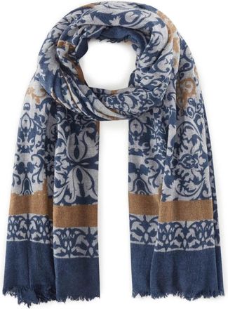 Codello Luxe Paisley Kasjmiermix Sjaal - Dames - Wintersjaals - Veelkleurig - ONE Size - Kasjmier - Accessoires
