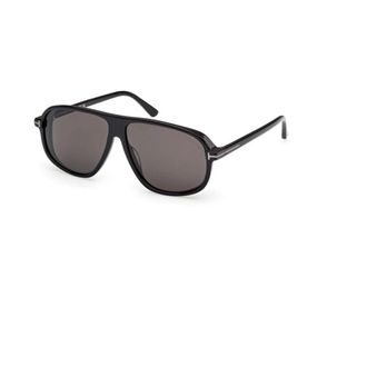 Tom Ford Guillaume Ft1208-N 01A Sunglasses - male - Tom Ford - Sunglasses - Black - 61 MM - Accessories